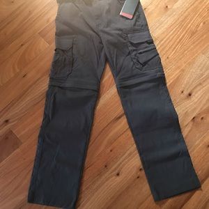 Union Bay boys zip off pants 10-12